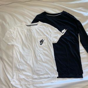 Women’s Nike dri fit pocket tees